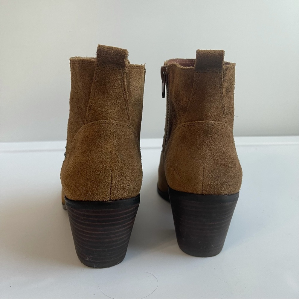 Lucky Brand studded suede latinia ankle boots size 7.5 - Picture 4 of 7